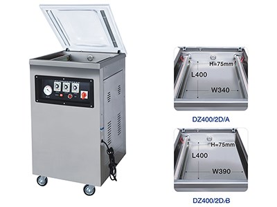 DZ(Q)400/2D Single room deepend vacuum packing machine